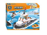 合金變形機器人碎骨獵人 歐寶龍玩具海上變形之旅